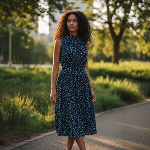 NWT Leota Aria Dress | Blue | Medium